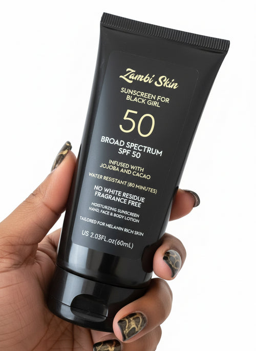 Melanin Rich Skin Sunscreen  Jojoba + Cacao | Daily Hydrating SPF
