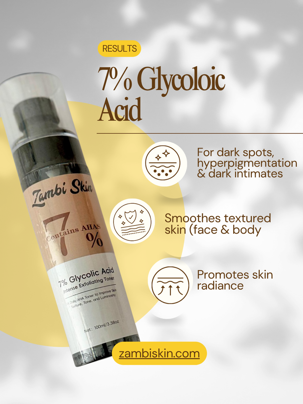 7% GLYCOLIC ACID TONER