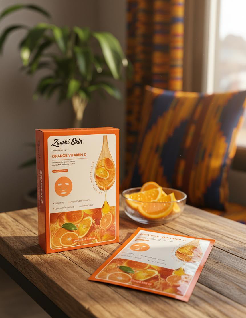 VITAMIN C SHEET FACE MASK-5pcs