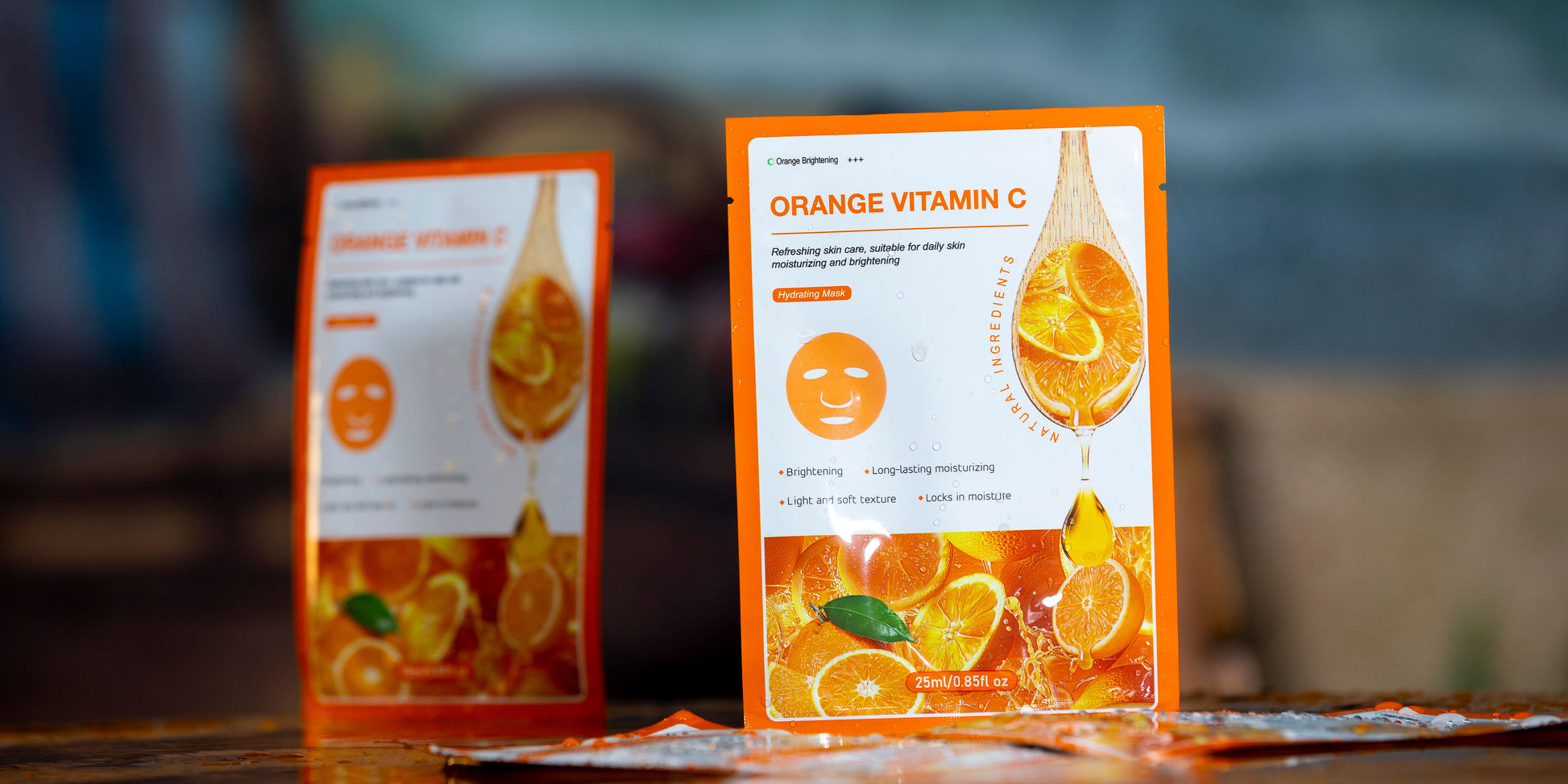 VITAMIN C SHEET FACE MASK-5pcs