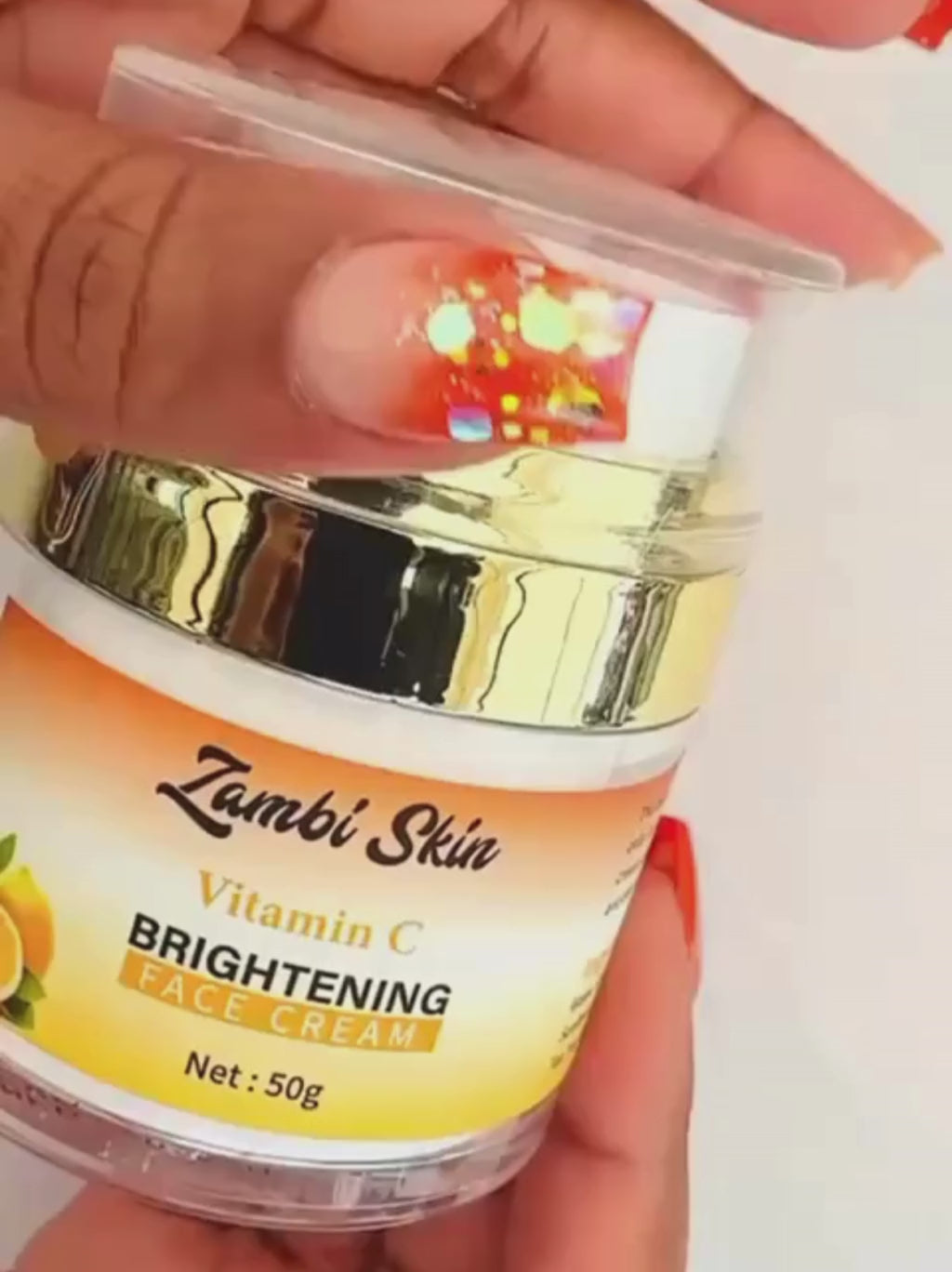 VITAMIN C FACE CREAM/BRIGHTENING – ZAMBI SKIN