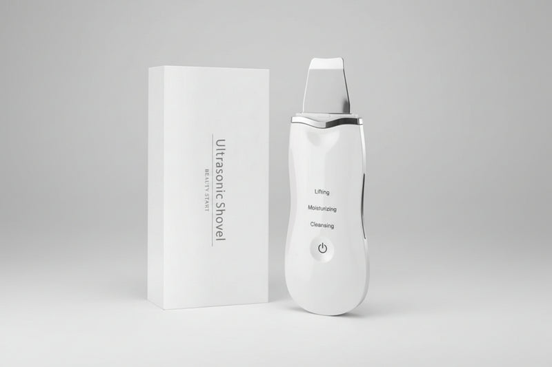 Ultrasonic Skin Scrubber & Pore Cleaner with EMS