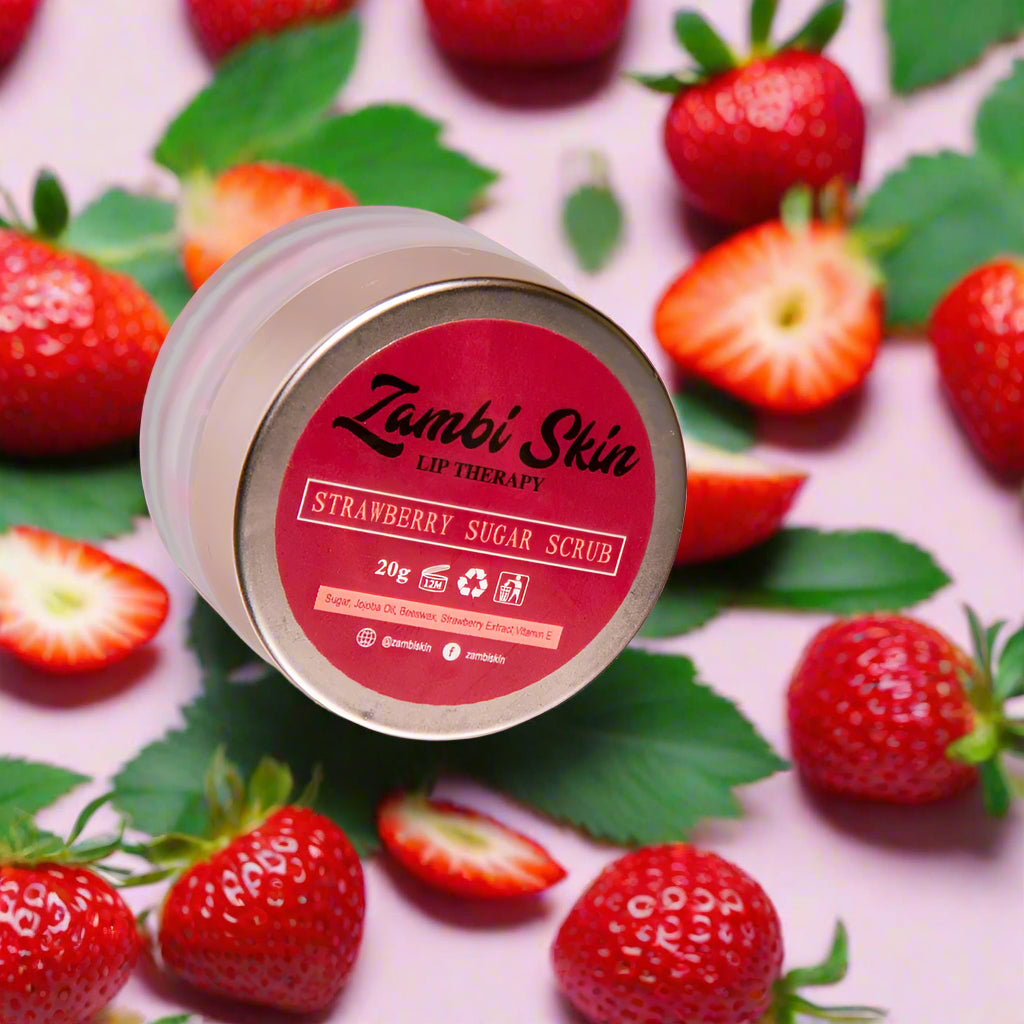 zambi skin vegan sugar lip scrub